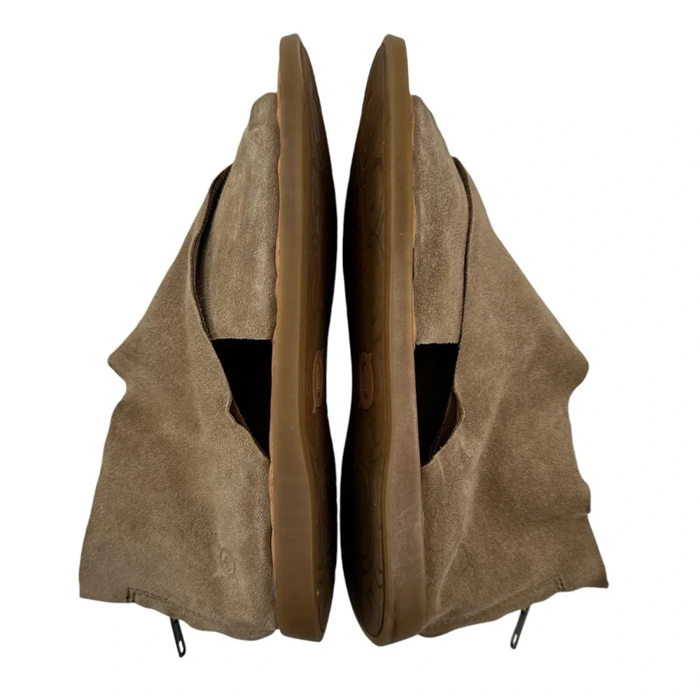 Born Iwa Taupe Suede Sandal *FLAWED